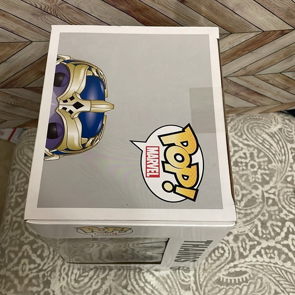 Funko Pop! 78 Thanos Entertainment Earth Exclusive GITD guardians of the galaxy - Picture 3 of 6